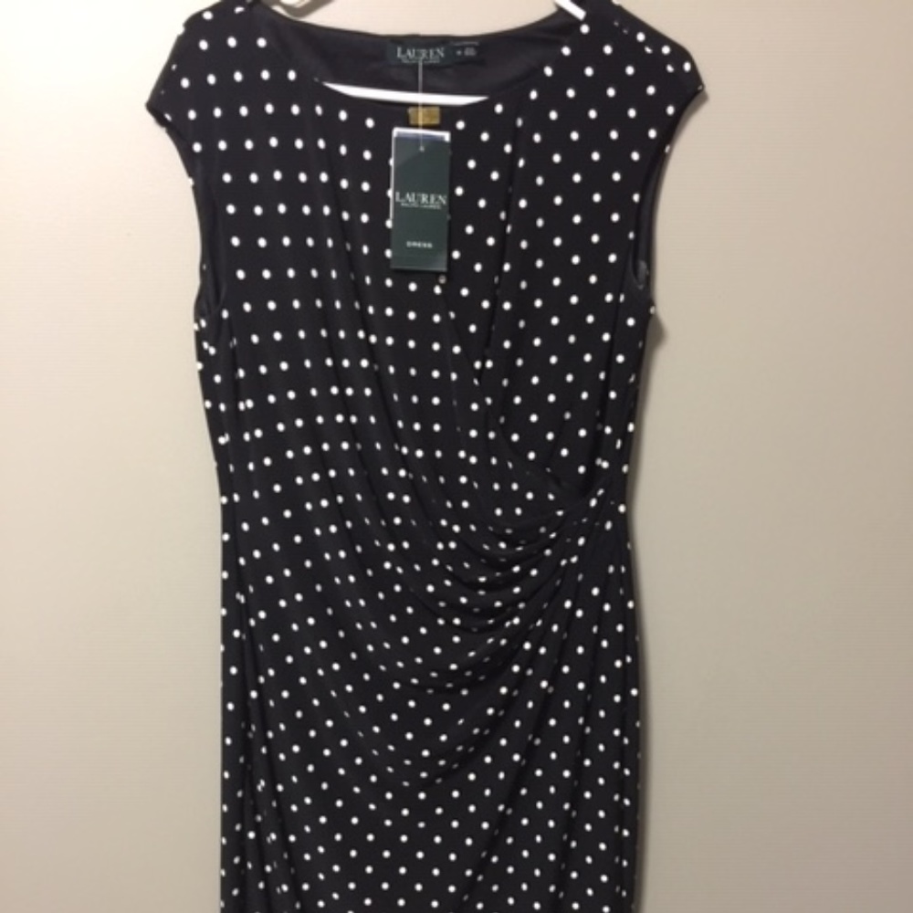 Ralph Lauren sleeveless wrap dress